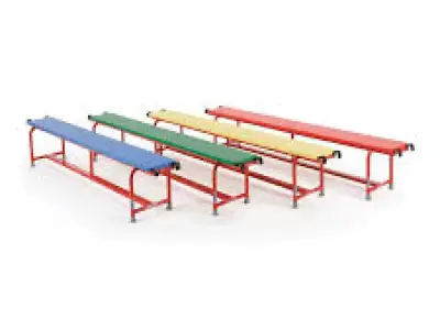 Padded Steel Bench