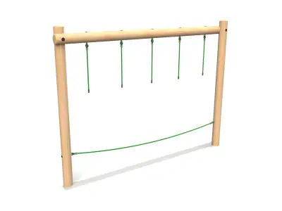 Drop rope traverse